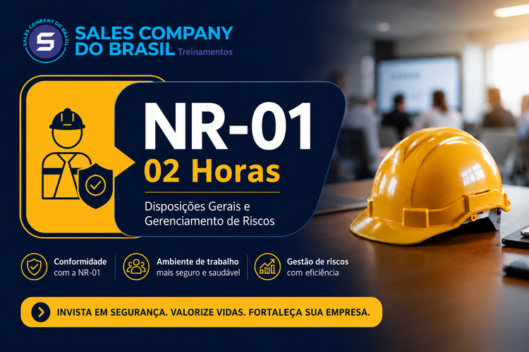 NR 1 – Treinamento de Integração de Segurança – 02 Horas