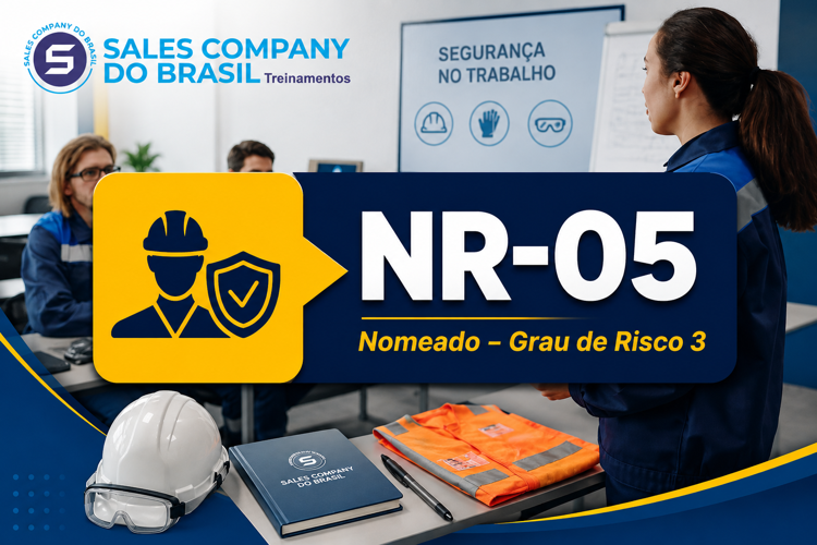 NR 05 CIPA Nomeado – Comissão Interna de Prevenção a Acidentes – Grau de Risco 3