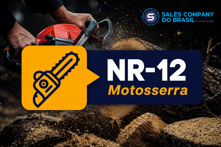 NR 12 – Máquinas e Equipamentos – Motosserra – Teórico